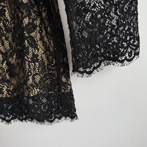 Rumored Black Lace and Sequins Mini Dress NWT - Picture 9 of 16
